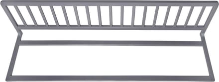 Safetots Houten Bedhekje, Grijs, 38cm Hoog x 140cm Breed