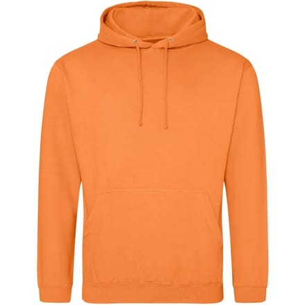 Just Hoods College Hoodie JH001 - Light Orange - S