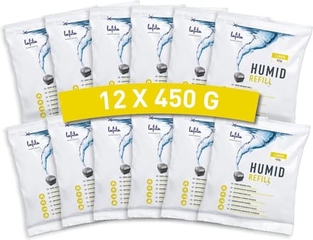 Lafita Vochtvanger navulling - 12 stuks - 450 gram - citroen - universeel - made in NL