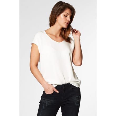 Circle of Trust Dena Top Snow White Taglia: XS | Magliette intime Outlet | Donna | Bianco