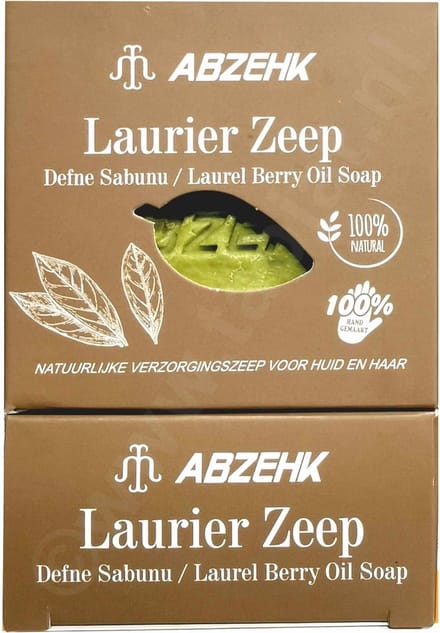 Abzehk - Handzeep, Sabun, Handsoap - Laurier, Defne, Laurel Fruit - 125gr