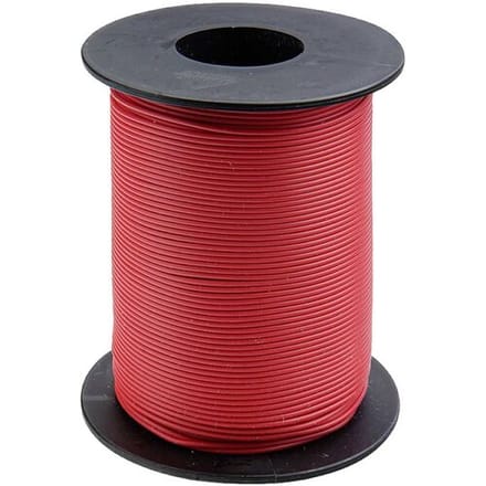 Donau Elektronik 125-S25-0 Draad 1 x 0.25 mm² Rood 25 m