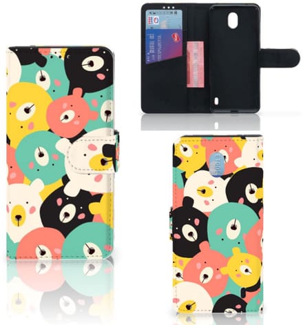 Nokia 1 Plus Leuk Hoesje Bears