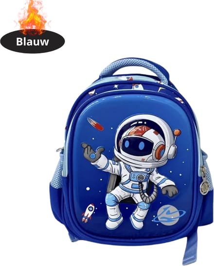 Nivard Kinder Rugzak - Jongen - Meisje - Schooltas - Backpack - Blauw