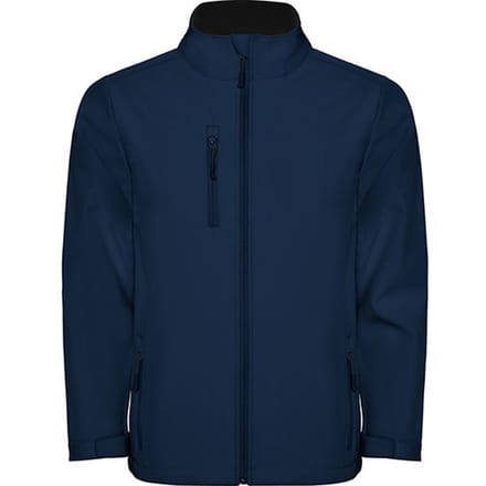 Roly Kinder/Kinder Nebraska Soft Shell Jas (Marineblauw)