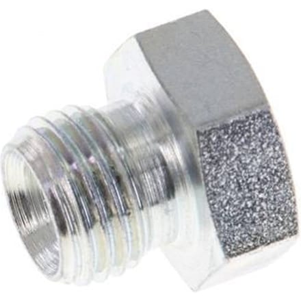 Plug G1/4'' Staal met Buitenzeskant 60° Conus 575bar Hydrauliek [5 Stuks]
