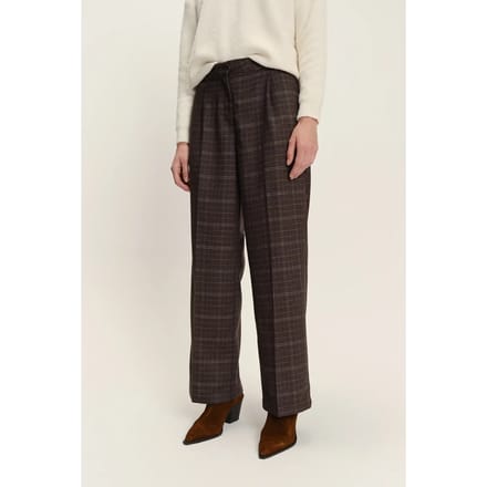 Pantalon met een knoopsluiting dames Greenpoint