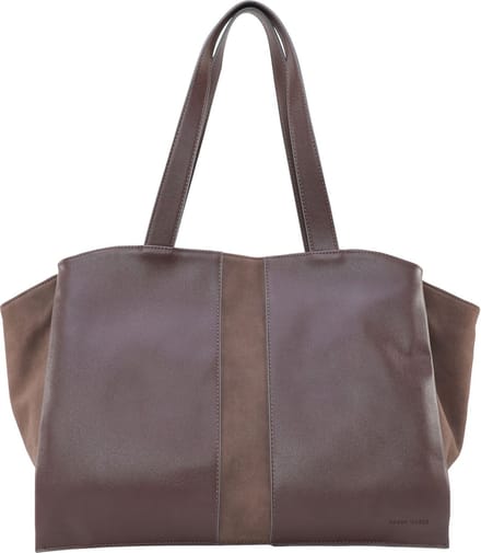 GERRY WEBER Schoudertas Soft Mix Shopper XLHZ Darkbrown Donkerbruin