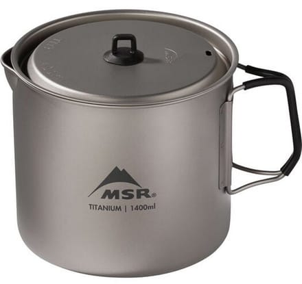 Titan 1400mL Fluitketel Titanium 1400ml