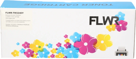 FLWR - Toners / Kyocera Mita TK-5240 / geel / Geschikt voor Kyocera Mita