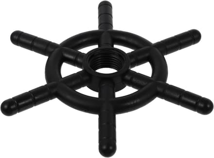 Bekerwaskop Accessoires - Glazenwasser Deel - Snel Bekers Reinigen - Efficiënte Spoeling - 3 Stuks - Zwart