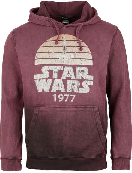 Star Wars X-Wing Heren Trui met capuchon - rood - S