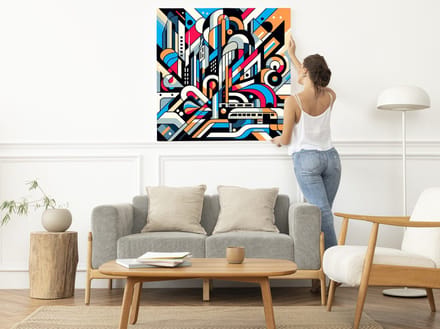 Kunstprint | Wanddecoratie | Forex | 60 × 60 cm