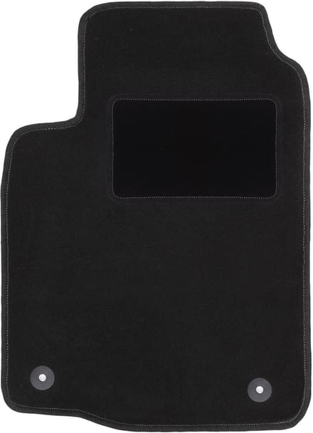 Bestuurdersmat zwart voor: Mitsubishi Colt V / CJO hatchback (1996-2003)