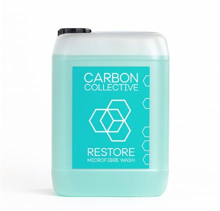 CARBON COLLECTIVE - RESTORE - Microfiber Towel Wash - KL!N APPROVED - 5L