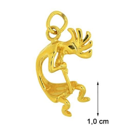 Blinx Jewels Vergulden Hanger Man Tribal