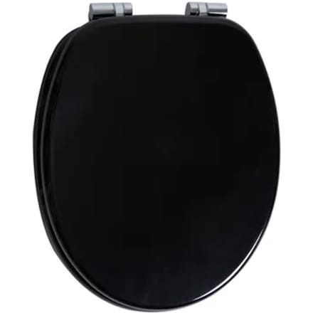 Aquavive Wc-bril Cannes - Mdf - Softclose - Verstelbaar - Zwart