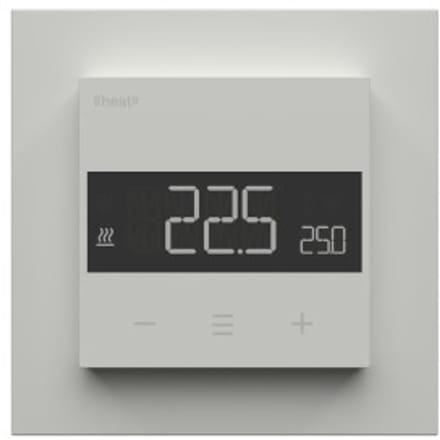 Heatit WiFi6 Thermostaat Wit RAL 9003 Glossy