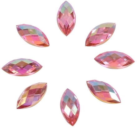Dailygoody - Paardenoogvorm Steentjes - Kristal Acryl Flatback