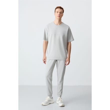 Heren Oversized T-shirt en Broek Set