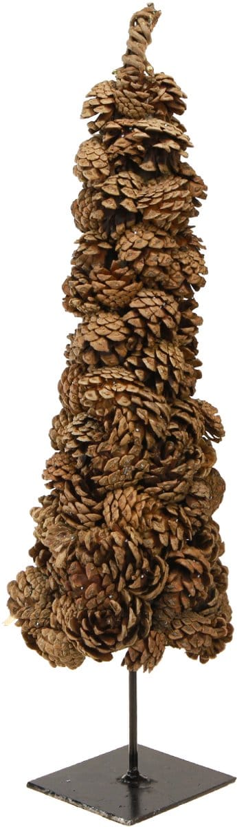 Kegelboom Kerstboomkegeldecoratie natuurlijk 14×50cm