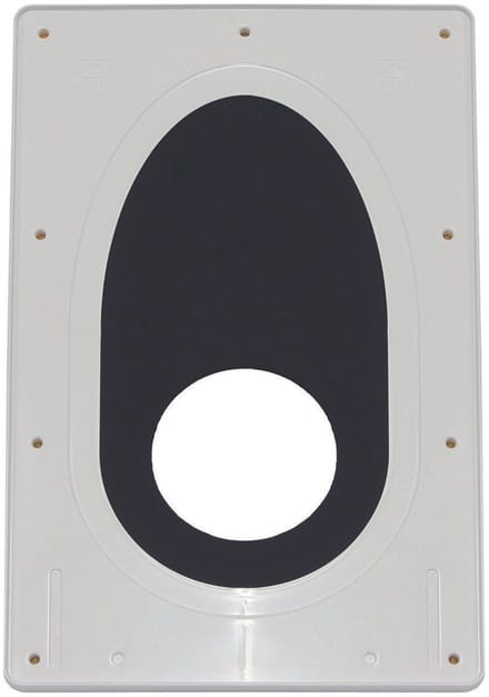 Vaillant Damprem, kunststof voor vert. DD 60/100 en 80/125, 0020095596