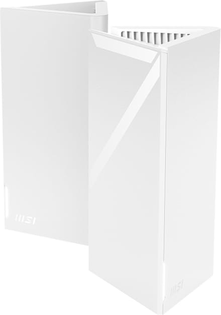 MSI Roamii BE Lite - Wi-Fi system - Wi-Fi 7 - desktop (2-Pack) - Mesh router 802.11a/b/g/n/ac/ax/be (Wi-Fi 7)