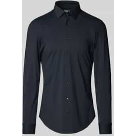 Super slim fit zakelijk hemd met kentkraag