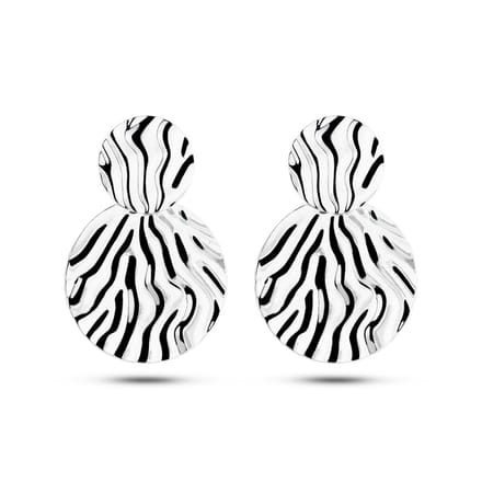 oorhangers reli��f zilver gerhodineerd 1336679