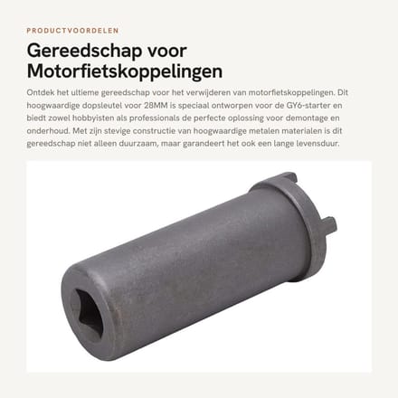 Dailygoods- Dopsleutel Hoogwaardig Metaal - Dopsleutelset