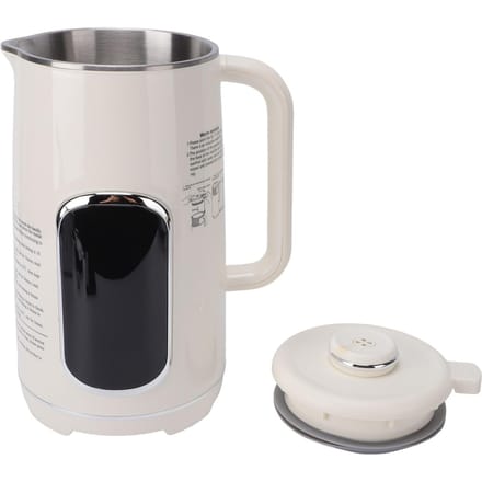8-in-1 Notenmelk Maker Machine Sojamelk Maker 2H Warm Houden Aanrecht Blender 1.2L Sojaboon Machine white