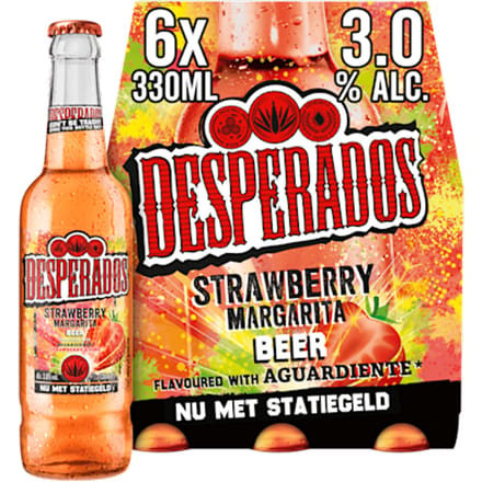 Strawberry Margherita bier fles