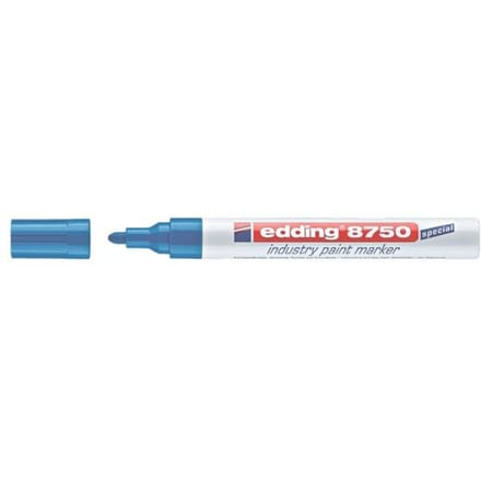 edding 8750 industry paint marker, blauw, 1 stuk