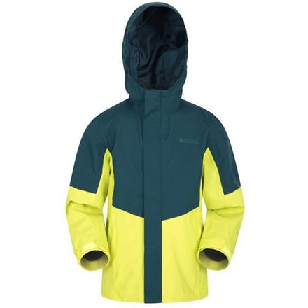 Mountain Warehouse Kinder/Kids Meteor Waterdicht Jasje (Kalk)
