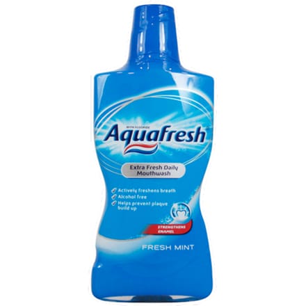 Aquafresh Mondwater - Fresh Mint - 500 ml