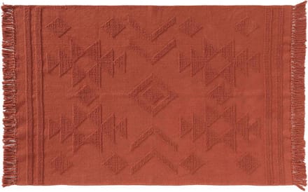 Jacquard vloerkleed met franjes CILAOS, 120 x 170 cm