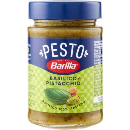 Barilla Italiaanse Basilicumpesto met Pistachenoten 190g