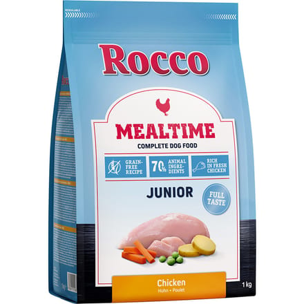 Rocco Mealtime Junior - Kip Hondenvoer - Voordeelpakket: 5 x 1 kg