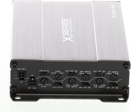 AUDIO SYSTEM 4-kanaals X--ION-MICRO SERIES