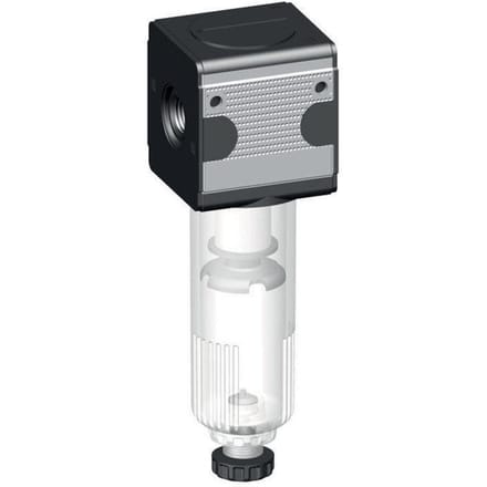 Filter 5microns G1/4'' 2000l/min Auto Polycarbonaat Multifix 1