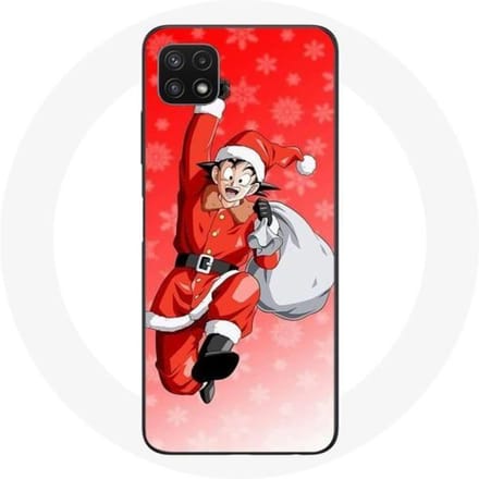 Coque maniacase pour Samsung Galaxy A22 5G Anime Son goku dragon ball Le jour de Noël 2023