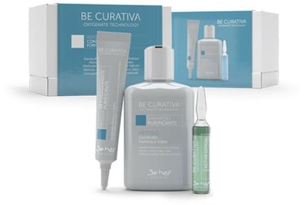 BE HAIR Be Curativa Anti-roos en Talg Behandelkit