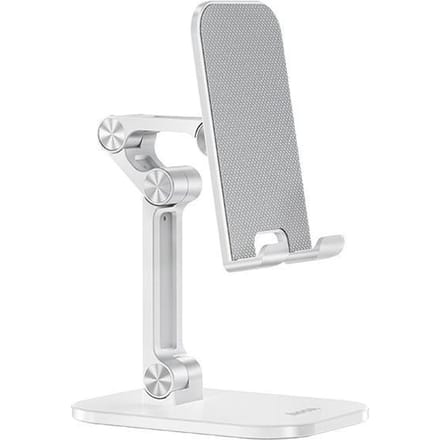 HOCO PH34 Excelente - Opvouwbare Smartphone Standaard - Verstelbaar - Voor Smartphone en Tablet - Wit