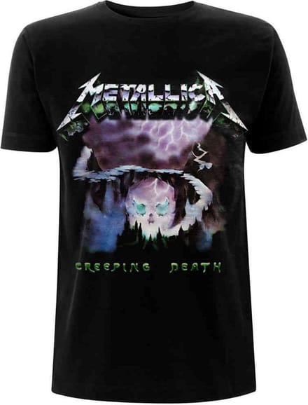 Metallica - Creeping Death Heren T-shirt - L - Zwart