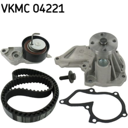 Waterpomp + distributieriem set PowerGrip® SKF VKMC 04221