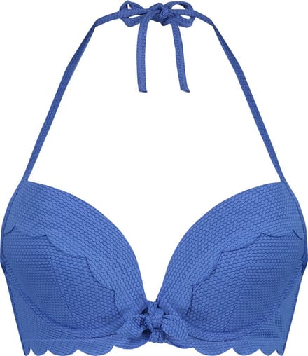 Hunkemoller Scallop padded bikinitopje Dames Bikinitopje - Maat E75
