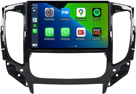 CarPlay autoradio geschikt voor Mitsubishi Triton | 2015 t/m 2018 | Android 13 | Draadloos Apple CarPlay & Android Auto | 2GB + 32GB | 8-Core | Davilon | 2025 model | 2015 2016 2017 2018 | Bluetooth & Wifi