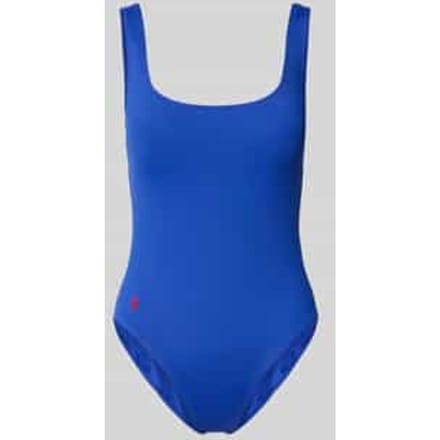 Badpak met logo-stitching