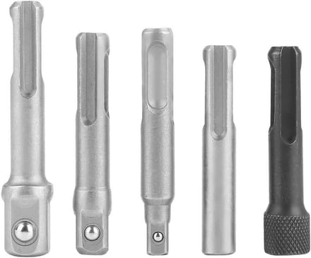 Set van 5 Krachtige SDS Plus Staal Bithouders Adapter voor Elektrisch Gereedschap