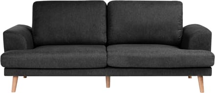 KILDAL - Driezitsbank - Zwart - Polyester